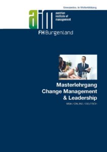 Folder MBA Change Management und Leadership