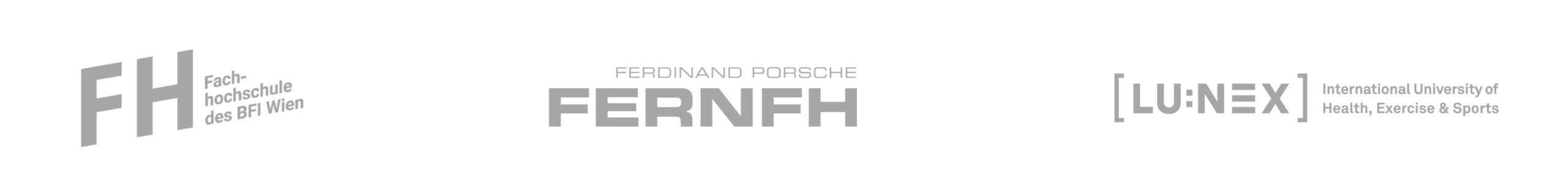 MBA Logos Desktop FH BFI Wien, FERNFH, LUNEX